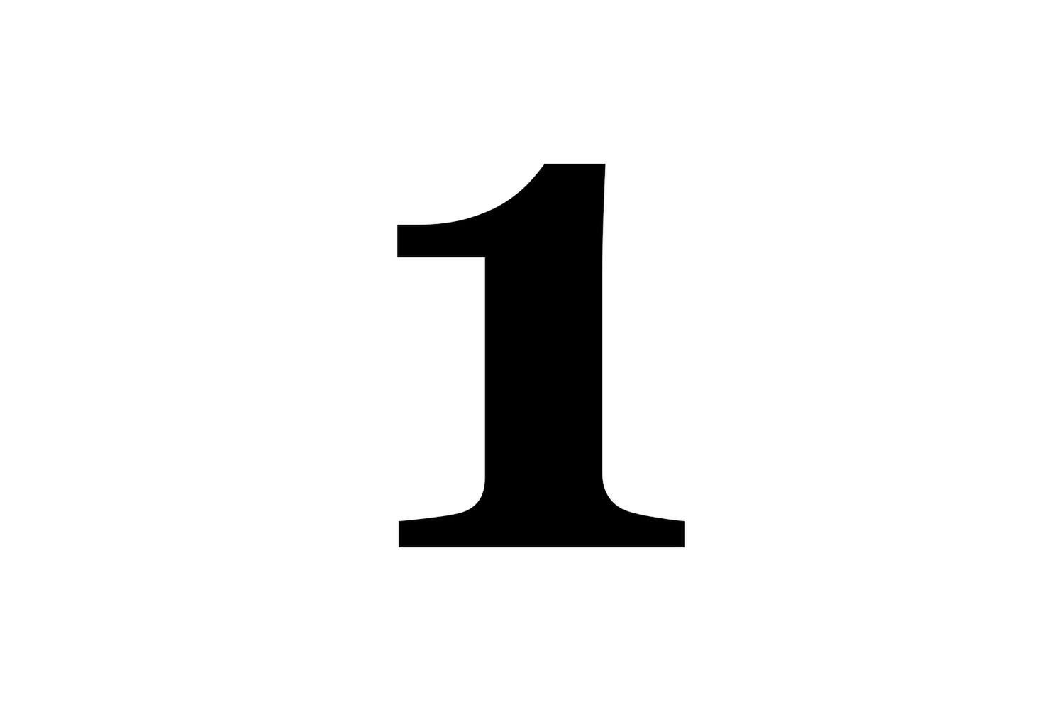 1